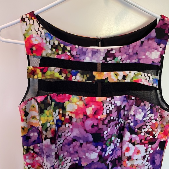 Badgley Mischka  size 6 women's multi Color dress. Size 6. As new - Picture 5 of 8